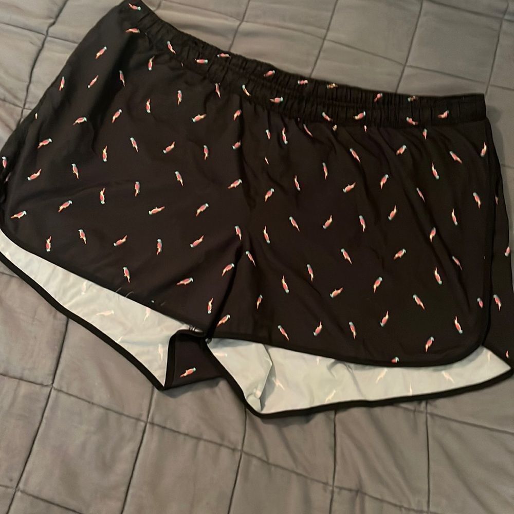 Old Navy Running Shorts with parrot print